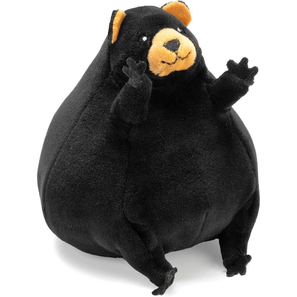 Wild Republic Flipkins Black Bear 5 Inch Stuffed Animal Plush Toy Recycled Fills
